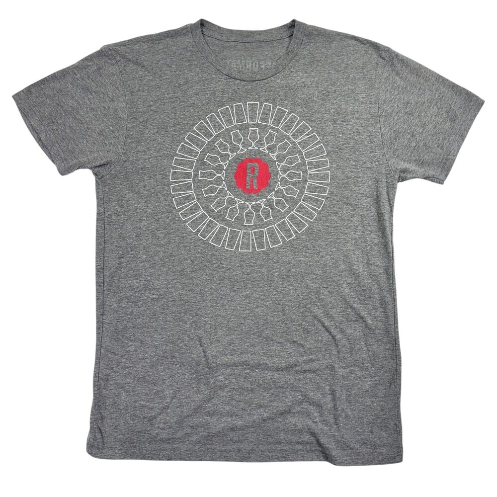 Reformation Brewery T-Shirt Men's LARGE North Georgia Beer Heather Gray